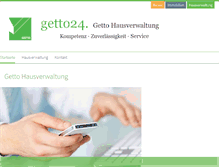 Tablet Screenshot of getto24.de